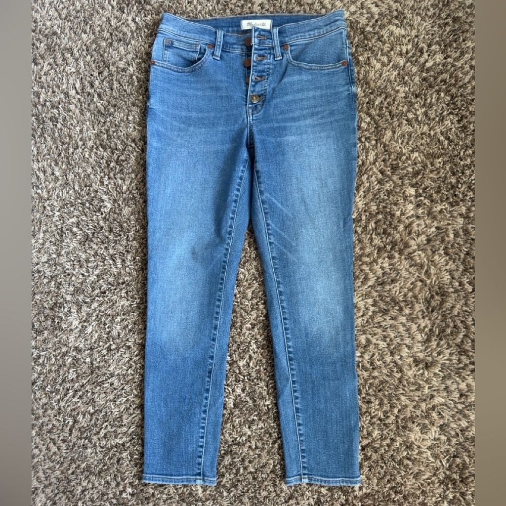 Madewell Blue Ankle Jeans